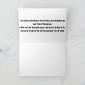 Het gekerkeerde Wenskaart van het Spookhuis Kaart (Binnen)