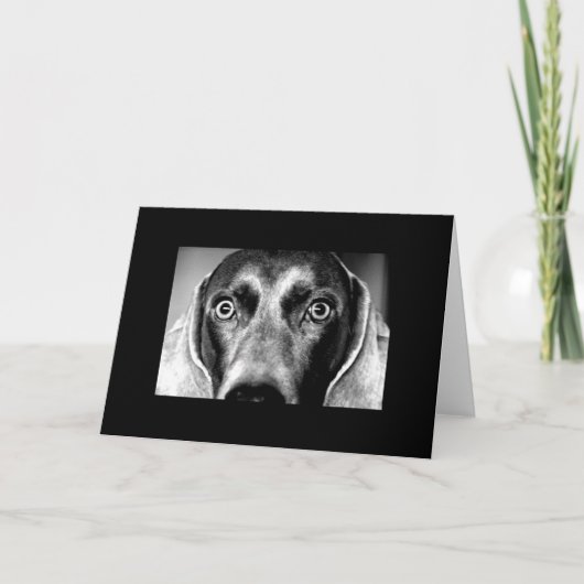 Het gekke bekijken u kaart (Voorkant)