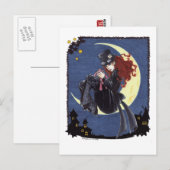 Het gekke briefkaart van de Hoedenmaker (Voorkant / Achterkant)