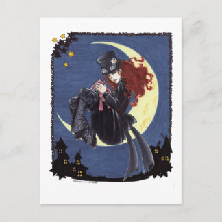 Het gekke briefkaart van de Hoedenmaker