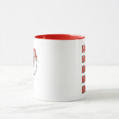 Het gekke Lachen van de Kerstman Mok (Midden)