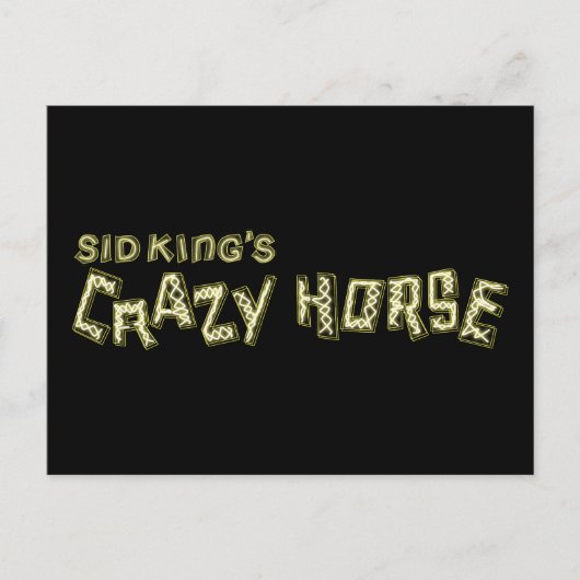 het gekke paard van sid koning briefkaart (Voorkant)