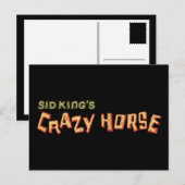 het gekke paard van sid koning briefkaart (Voorkant / Achterkant)