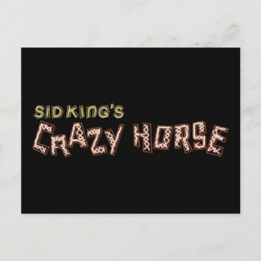 het gekke paard van sid koning briefkaart (Voorkant)