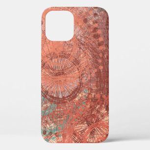 Het gekke schetswillekeurige patroon. Chaos en ver Case-Mate iPhone Case
