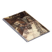Het gekke Theekransje Arthur Rackham Notebook van Notitieboek (Rechterzijde)