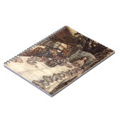 Het gekke Theekransje Arthur Rackham Notebook van Notitieboek (Linkerzijde)