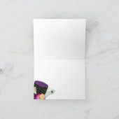 Het gekke Theekransje van de Hoedenmaker dankt u Bedankkaart (Binnen)