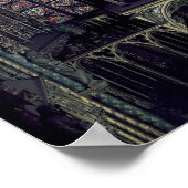 Het gekleurde glazen raam poster (Hoek)