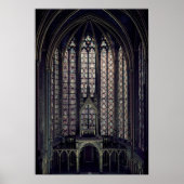 Het gekleurde glazen raam poster (Voorkant)