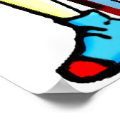 Het gekozen Poster van Mensen (Hoek)