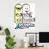 Het gekozen Poster van Mensen (Thuiskantoor)