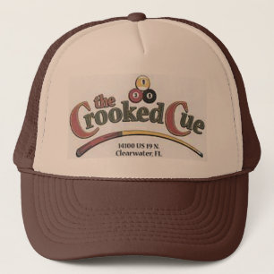 Het gekruiste richtsnoer trucker pet