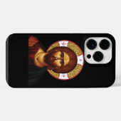 Het Gelaat van de Heilige Christus-icoon iPhone Hoesje (Achterkant horizontaal)
