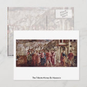 Het geld van Masaccio Briefkaart (Voorkant / Achterkant)