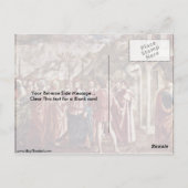 Het geld van Masaccio Briefkaart (Achterkant)