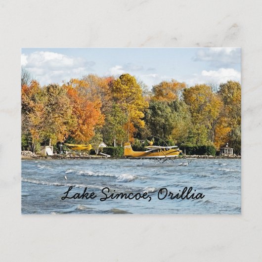 Het gele Briefkaart van het Vliegtuig van de (Voorkant)