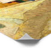 Het gele huis (1888) Vincent Van Gogh landschap Poster (Hoek)