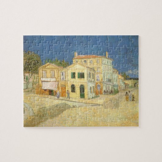 Het Gele Huis door Vincent van Gogh Legpuzzel (Horizontaal)