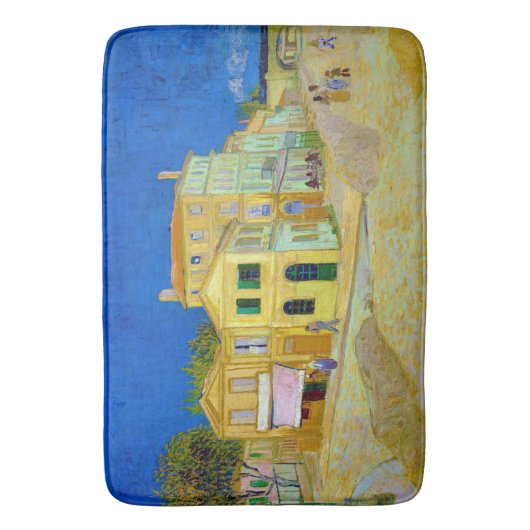 Het Gele Huis, Van Gogh Badmat (Voorkant Verticaal)