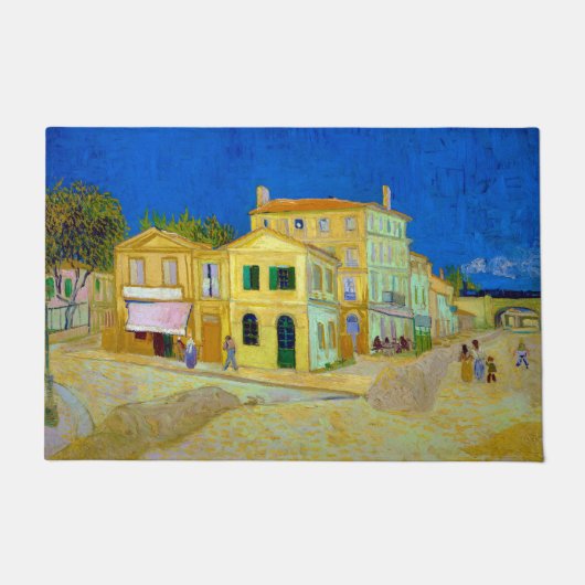 Het Gele Huis, Van Gogh Deurmat (Voorkant)