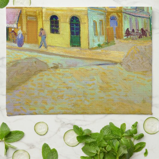 Het Gele Huis, Van Gogh Theedoek (Gevouwen)