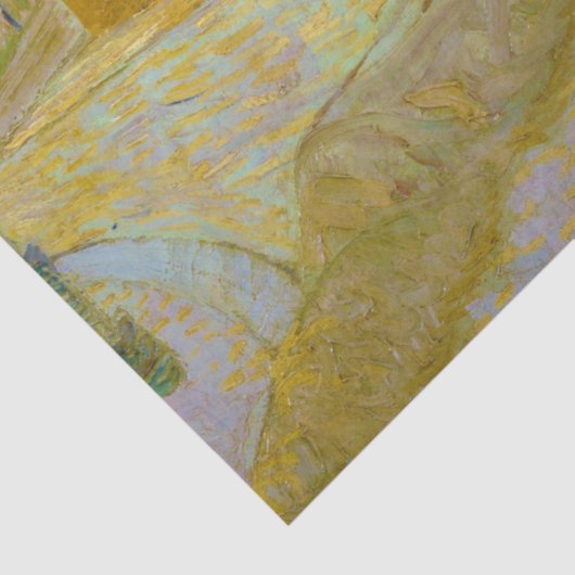 Het Gele Huis, Van Gogh Tissuepapier (Detail)