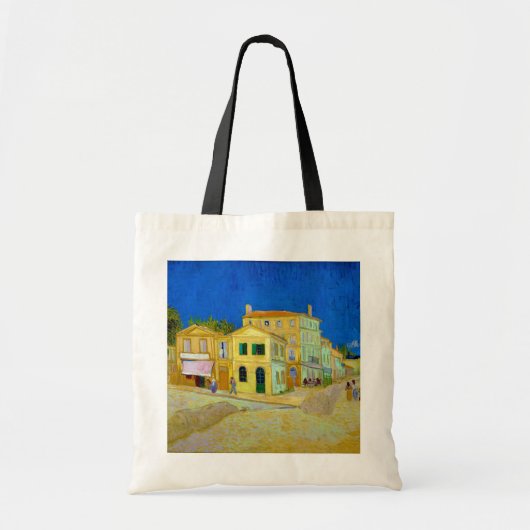 Het Gele Huis, Van Gogh Tote Bag (Voorkant)