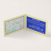 Het Gele Huis van Van Gogh, Kunstleraar Visitekaartje (Binnen)