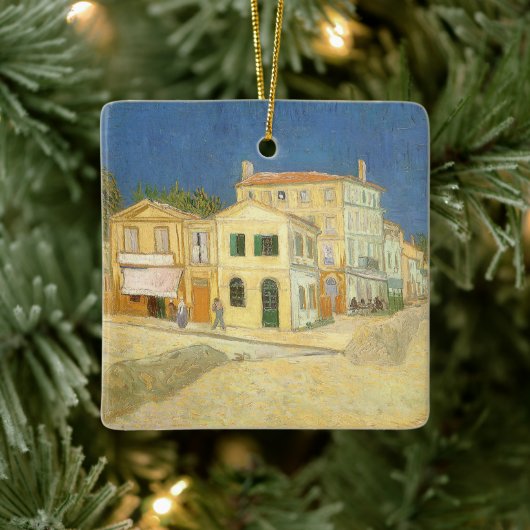 Het Gele Huis van Vincent van Gogh Keramisch Ornament (Boom)