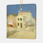 Het Gele Huis van Vincent van Gogh Keramisch Ornament (Links)