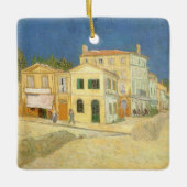 Het Gele Huis van Vincent van Gogh Keramisch Ornament (Voorkant)