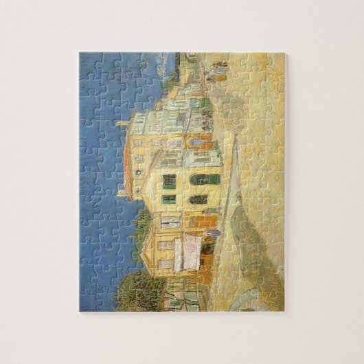 Het Gele Huis van Vincent van Gogh Legpuzzel (Verticaal)
