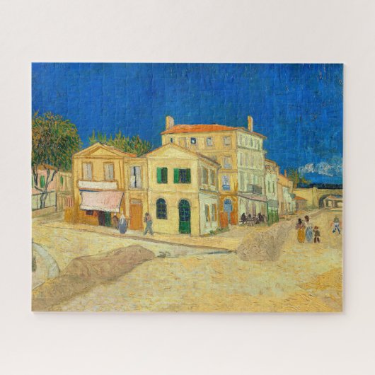 Het Gele Huis van Vincent Van Gogh Legpuzzel (Horizontaal)
