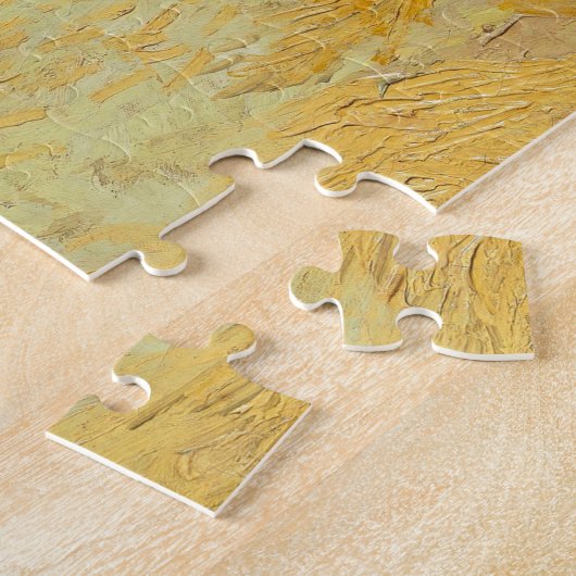 Het Gele Huis van Vincent Van Gogh Legpuzzel (Zijkant)