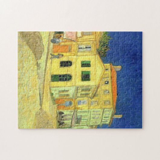 Het Gele Huis van Vincent Van Gogh Legpuzzel (Horizontaal)