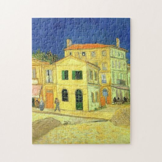 Het Gele Huis van Vincent Van Gogh Legpuzzel (Verticaal)