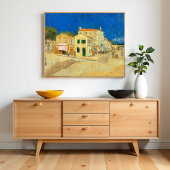 Het Gele Huis van Vincent Van Gogh Poster