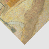 Het Gele Huis van Vincent Van Gogh Tissuepapier (Detail)