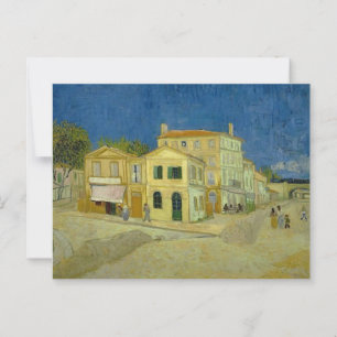 Het gele huis Vincent van Gogh Briefkaart