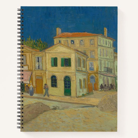 Het gele huis - Vincent van Gogh Notitieboek (Voorkant)
