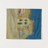 Het gele huis - Vincent van Gogh Wandkleed (Voorkant (horizontaal))