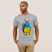 Het gele Kind staat met Oekraïne T-shirt (Voorkant volledig)