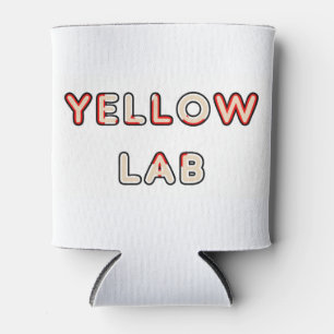 het gele laboratorium Canadees-Vlag in naam Blikjeskoeler