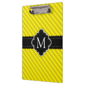 Het gele Monogram van de Douane van het Patroon Klembord (Links)