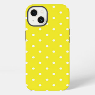 Het gele Ontwerp van de Stip iPhone 13 Hoesje