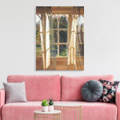 Het gele venster 2013 canvas afdruk (Insitu (Woonkamer))