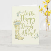 Het gele Wenskaart van het Vrijgezellenfeest van Kaart (Gele Bloem)