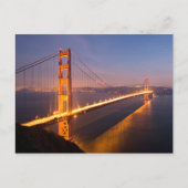 Het gelijk maken in Golden gate bridge Briefkaart (Voorkant)