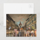 Het gelijk maken op Kramgasse Briefkaart (Voorkant / Achterkant)